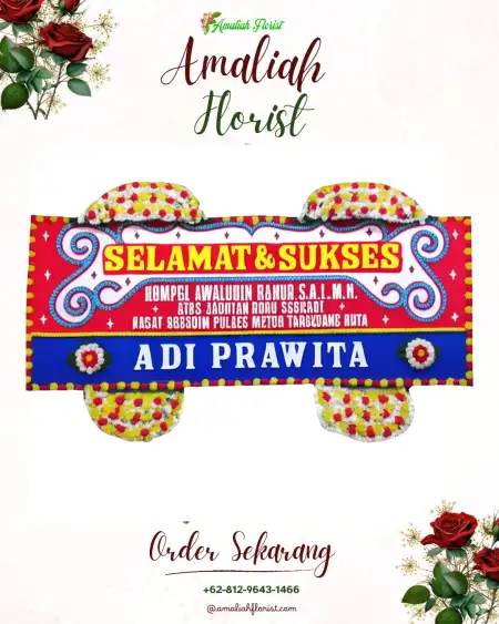 Papan Bunga Ucapan Selamat Kalimook
